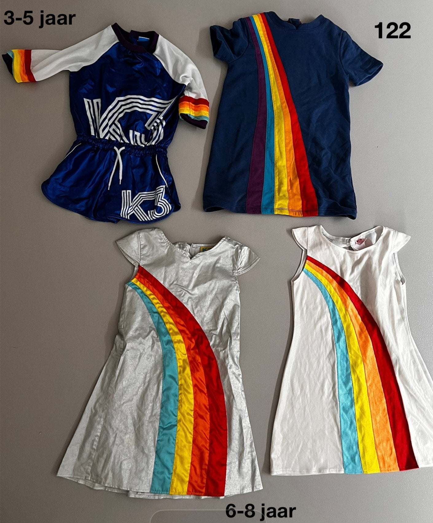 K3 kleedjes - 4 tot 8 jaar, Ophalen, Gebruikt, Meisje