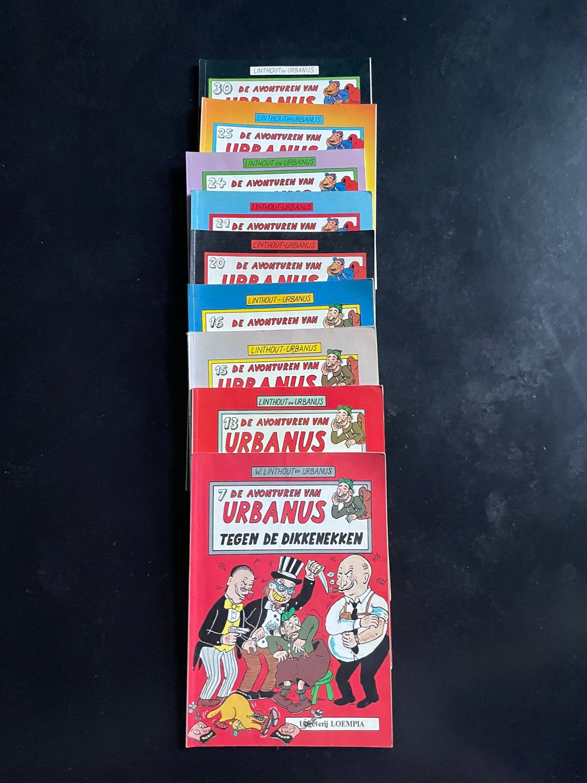 Stripverhalen Urbanus - 9 stuks, Meerdere stripboeken, Ophalen, Zo goed als nieuw