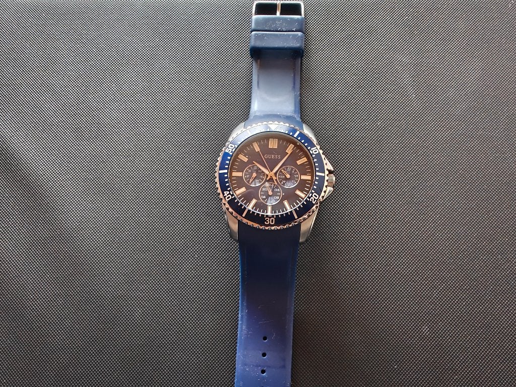 Guess horloges, Gebruikt, Staal, Polshorloge, Kunststof