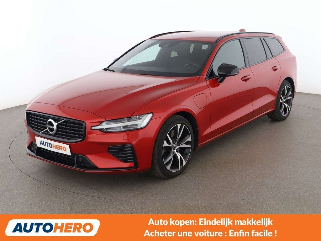 Volvo V60 2.0 T6 Plug-in Hybrid R Design AWD (bj 2021), Auto's, Volvo, Automaat, 341 pk, Gebruikt, 1969 cc