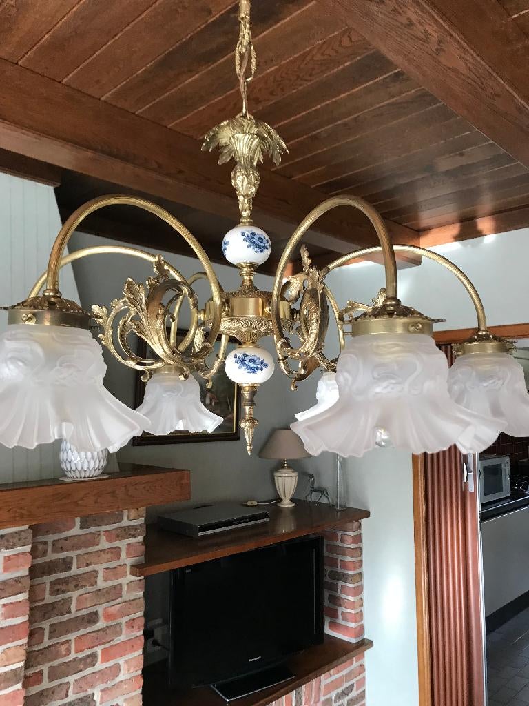 lusters, Huis en Inrichting, Ophalen, Gebruikt, Glas
