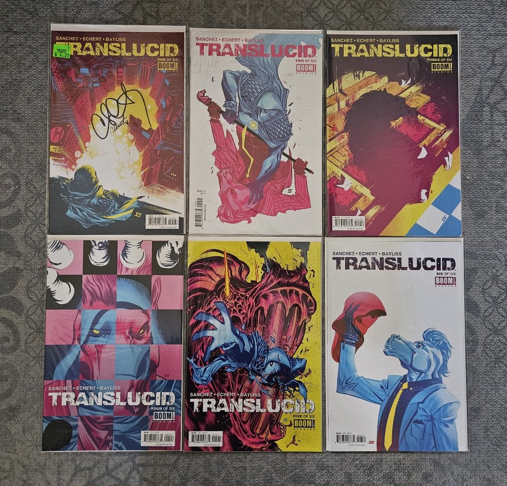 Translucid #1-6 (2014 - completed), Amerika, Complete serie of reeks, Nieuw, Ophalen of Verzenden
