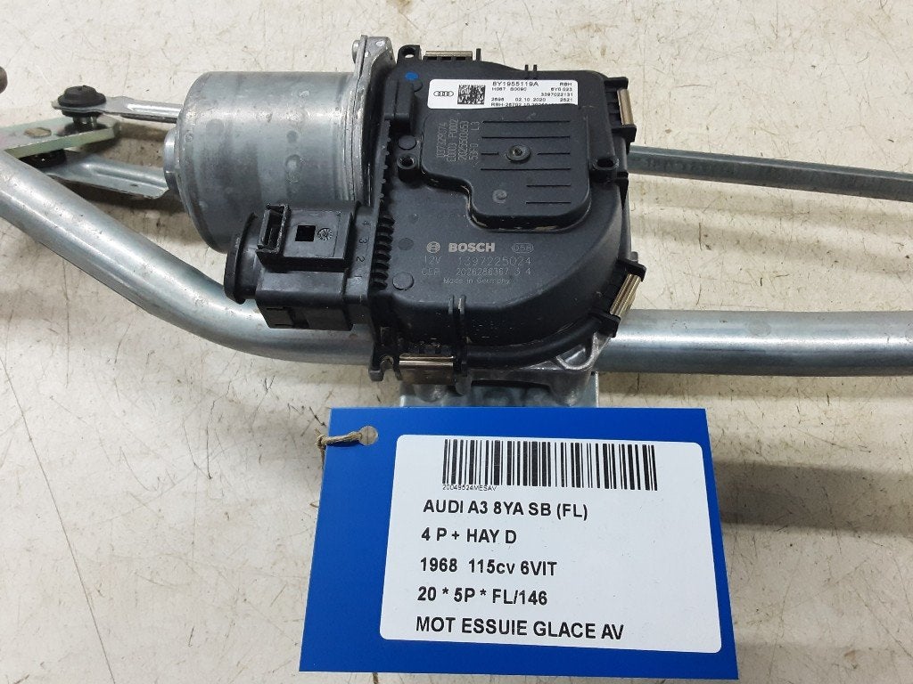 RUITENWISSERMOTOR VOOR Audi A3 Sportback (8YA) (8Y1955119A), Auto-onderdelen, Gebruikt, Audi