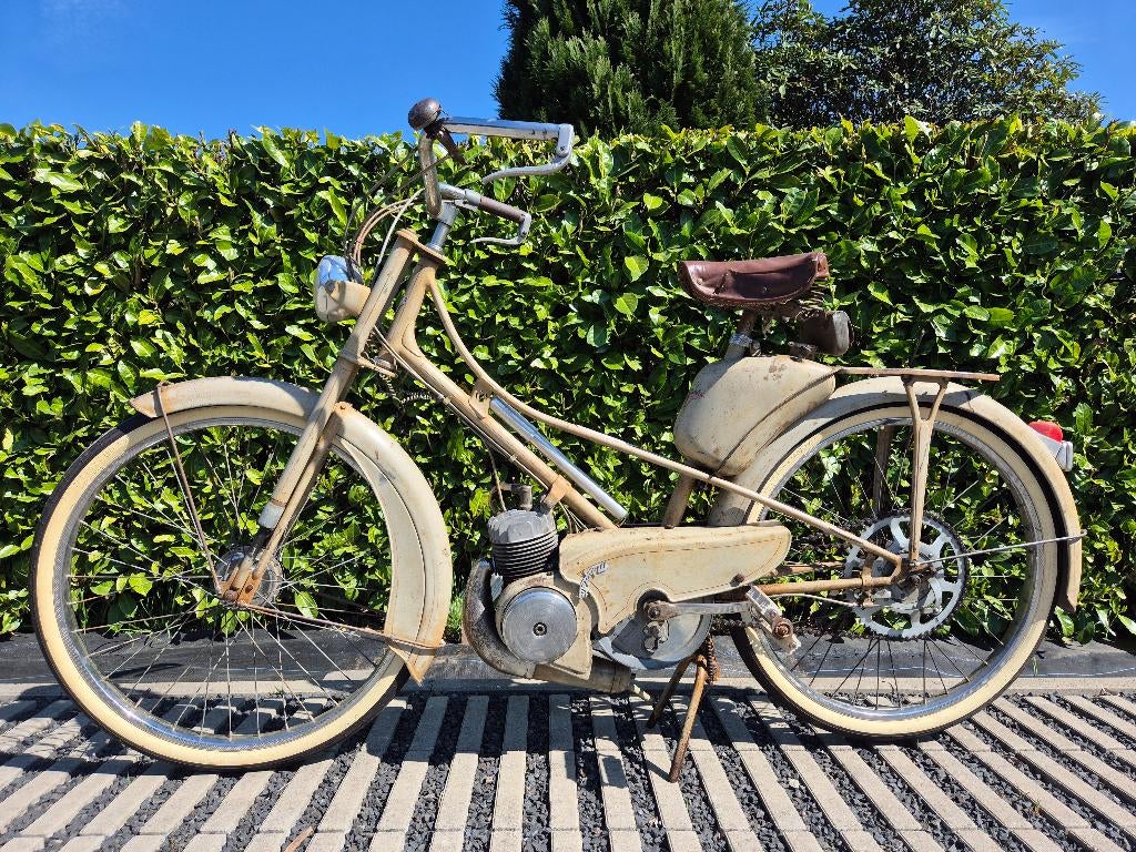 La Motoconfort 1956 origineel, ongerestaureerd, Fietsen en Brommers, 49 cc, Klasse B (45 km/u), Ophalen, Overige merken