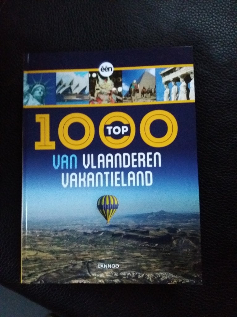 Boek Vlaanderen Vakantieland  TOP 1000, Ophalen, Nieuw, Reisgids of -boek