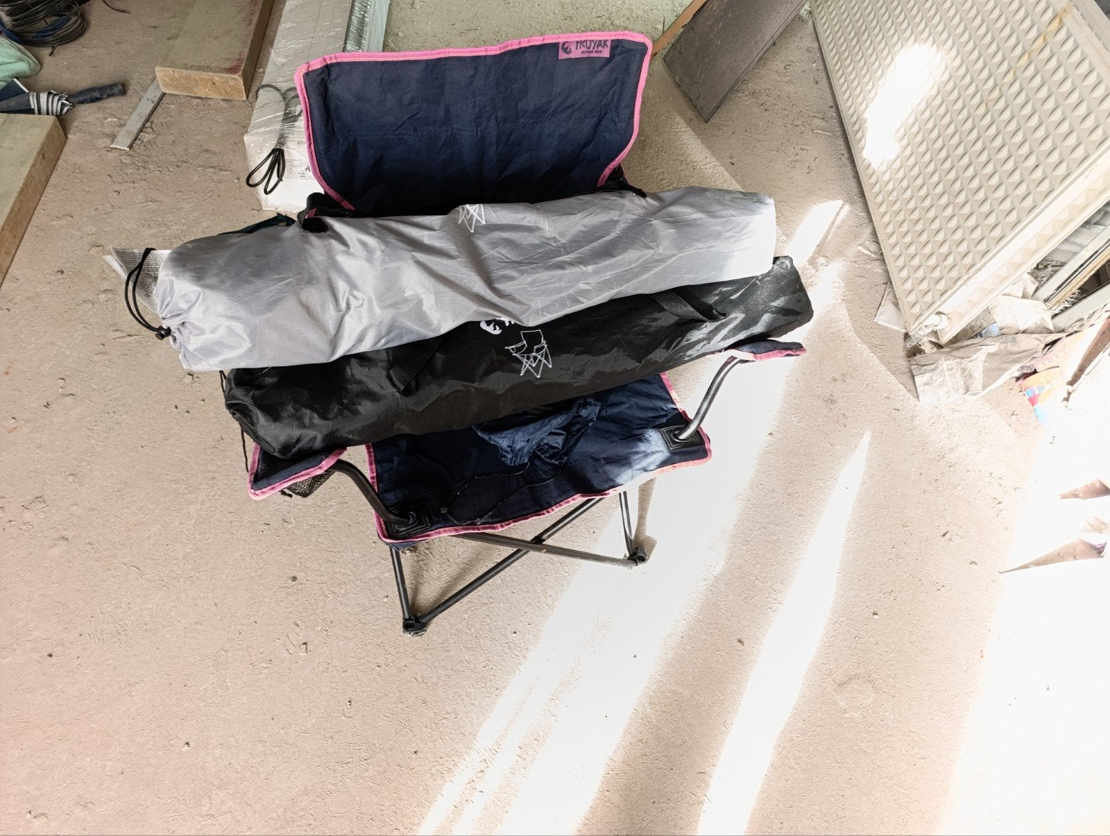 5 Chaises pliantes pour camping ou pêche