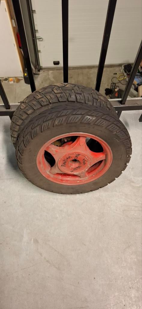 Set wielen voor scooter met banden, Ophalen of Verzenden