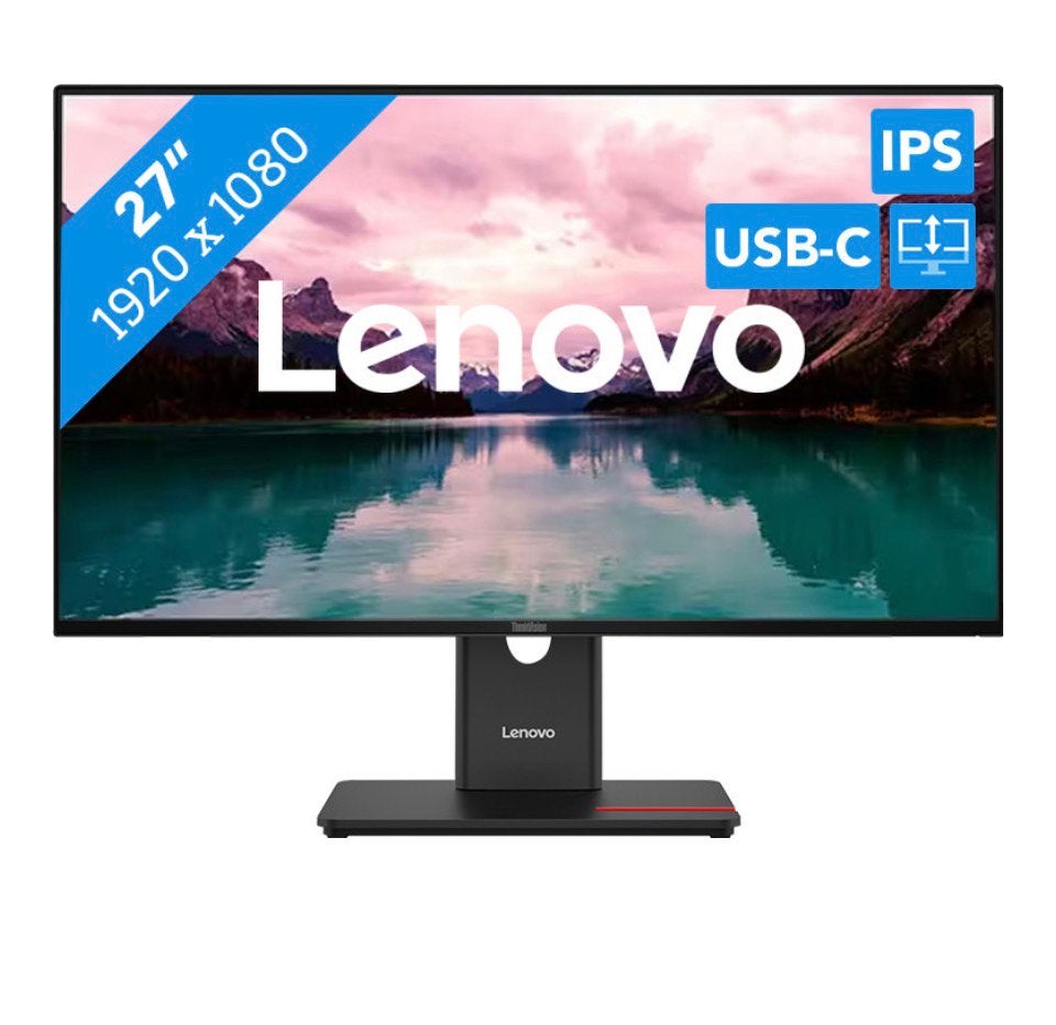 Lenovo ThinkVision T27-40 UNBOXED NIEUW, Computers en Software, Ophalen of Verzenden, Zo goed als nieuw