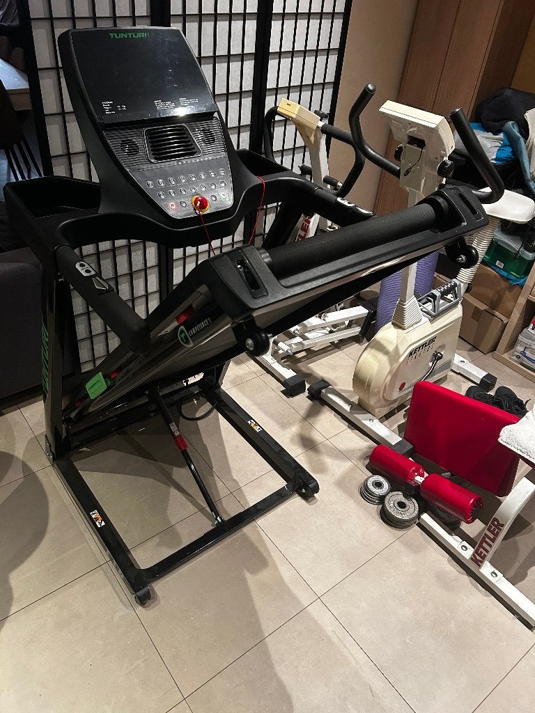 Loopband Tunturi, Jambes, Tapis roulant, Comme neuf, Enlèvement