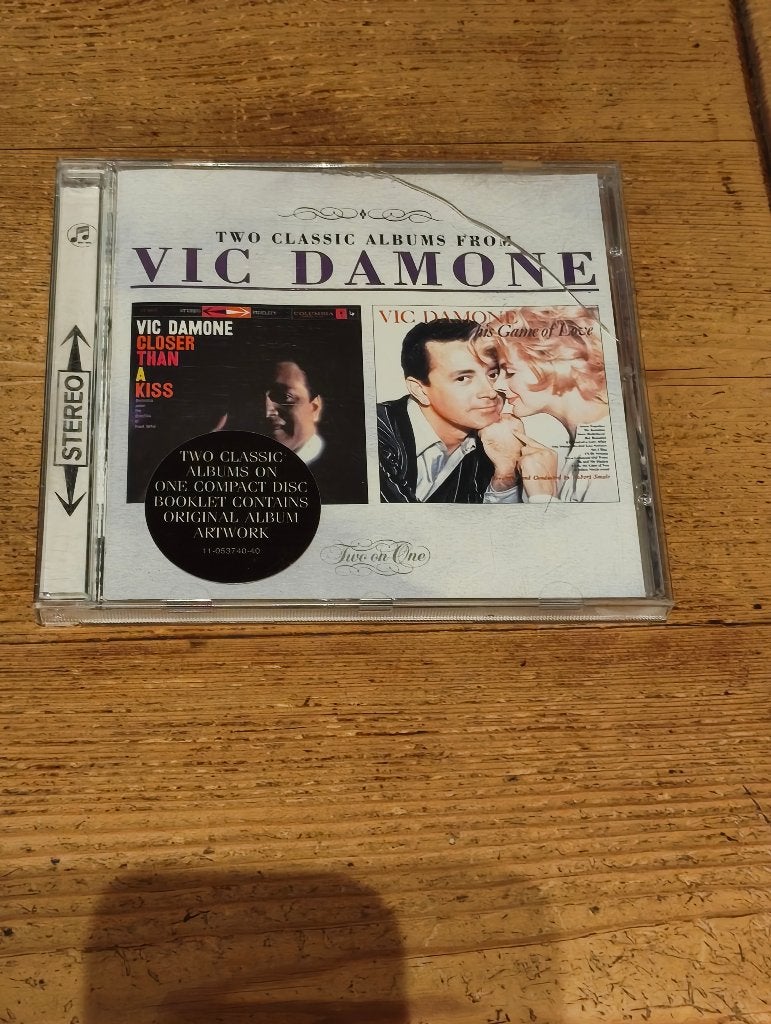 Cd van Vic Damone, Cd's en Dvd's, Cd's | Jazz en Blues, Ophalen of Verzenden, Zo goed als nieuw, Jazz