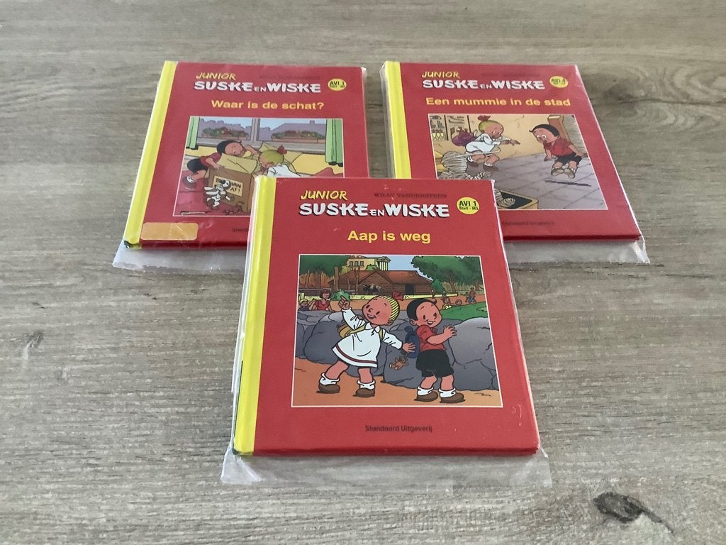 Suske en Wiske verschillende AVI leerleesboekjes, Ophalen of Verzenden, Zo goed als nieuw, Taal en Lezen