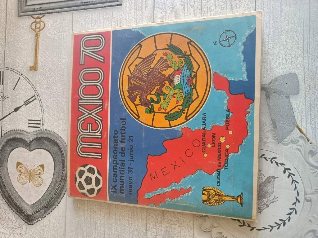 ALBUM MEXICO 70 VERSION INTERNATIONALE PANINI, Enlèvement ou Envoi, Utilisé, Livre ou Revue
