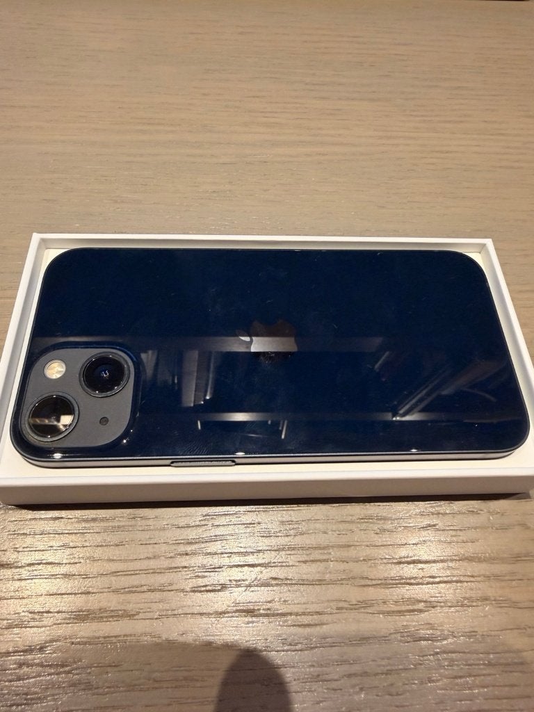 iPhone 13 128 GB Midnight - batterij 88% - met doos, Telecommunicatie, Ophalen, Zwart, 88 %, IPhone 13