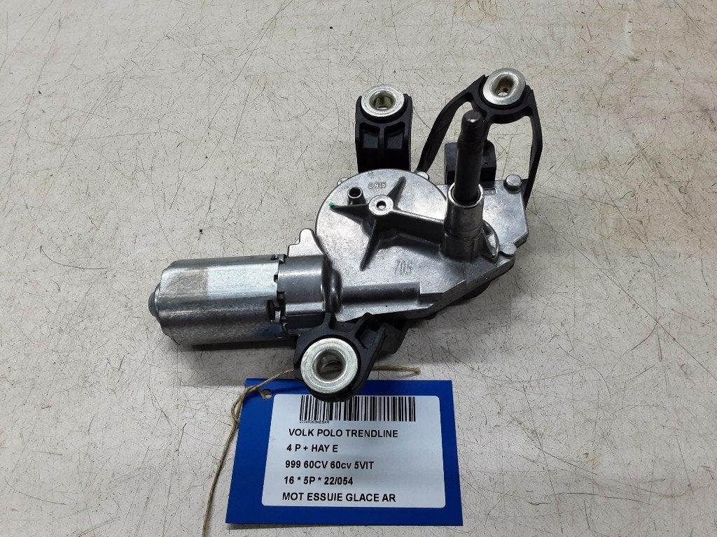 RUITENWISSERMOTOR ACHTER Polo V (6R) (5K6955711B), Gebruikt, Volkswagen
