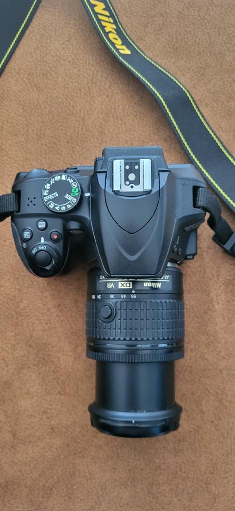 Nikon D3400 body met Nikon afs 18-55 VR  lens, 12916 clikx,, TV, Hi-fi & Vidéo, Appareils photo numériques, Enlèvement ou Envoi