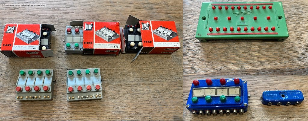 HO schakelkasten & verdeelplaten (692), Hobby & Loisirs créatifs, Trains miniatures | HO, Autres marques, Enlèvement ou Envoi