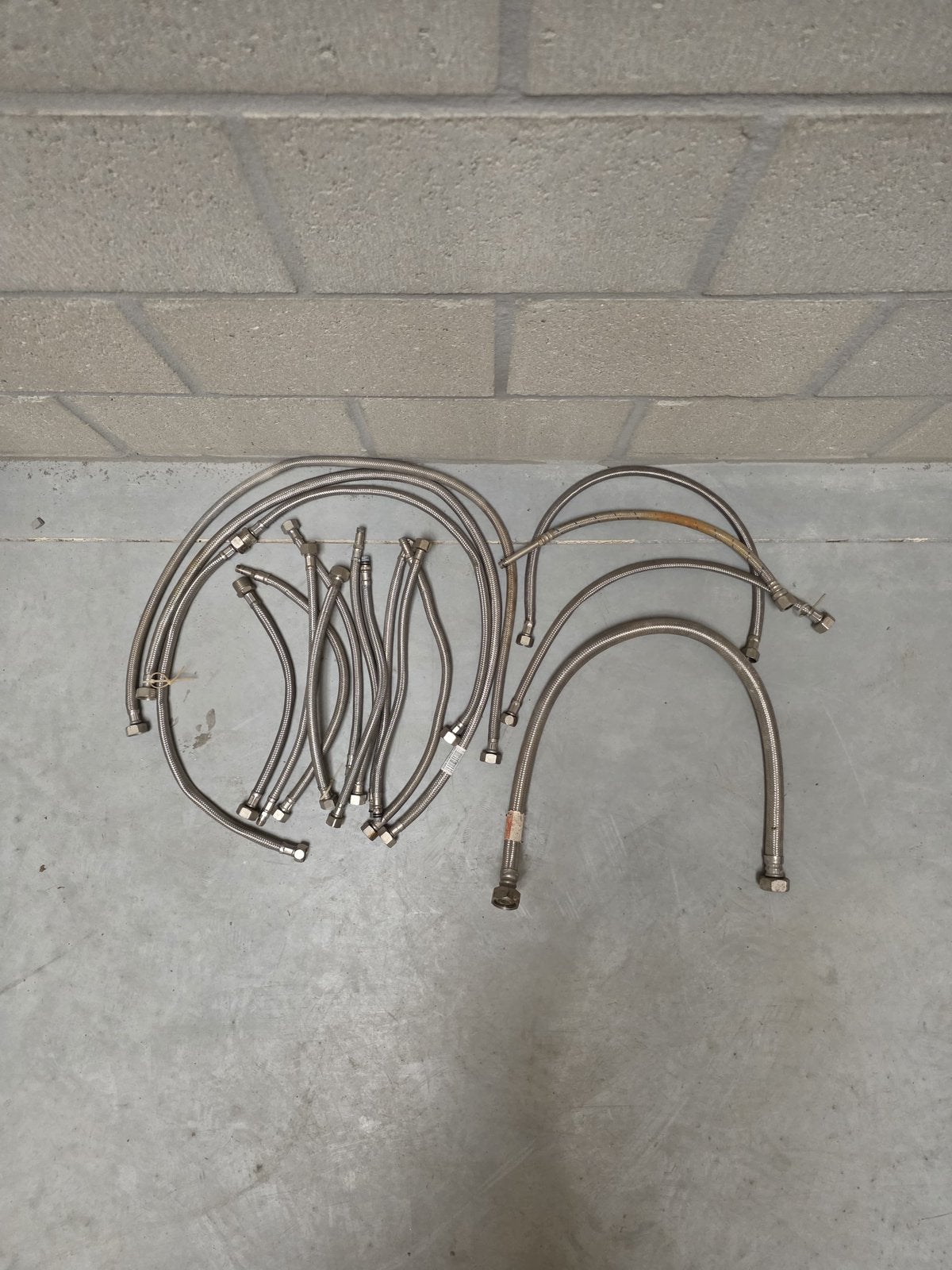 Lot Flexibele Sanitairslangen / PEX Slangen (Diverse Lengtes, Ophalen