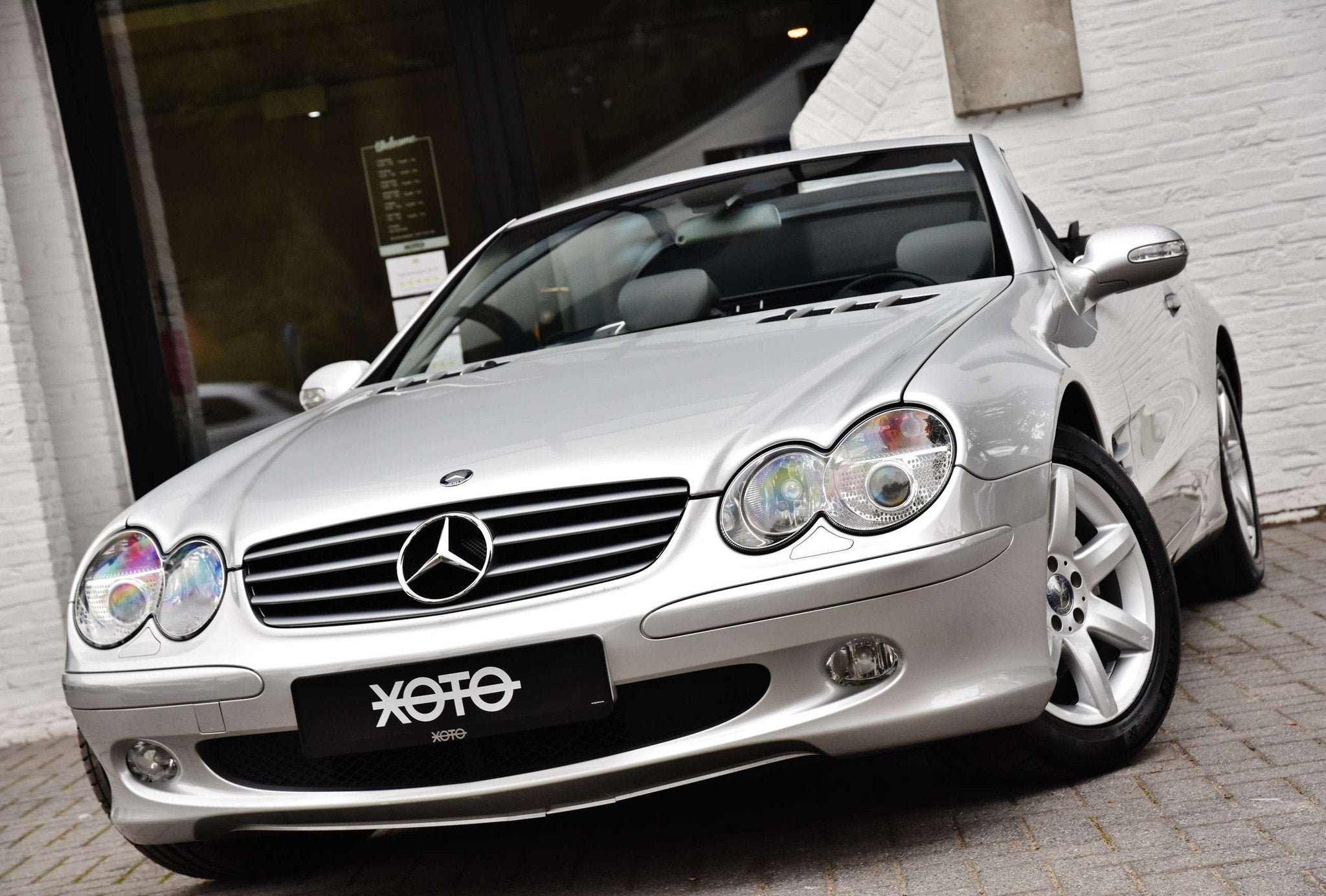 Mercedes-Benz SL-Klasse SL500 AUT. * 1HD / FULL MERCEDES HIS, Autos, Cuir, Achat, 306 ch, Entreprise