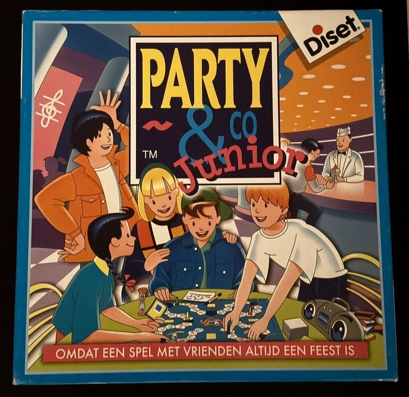 Party & Co Junior, Hobby en Vrije tijd, Verzenden, Gebruikt, Diset