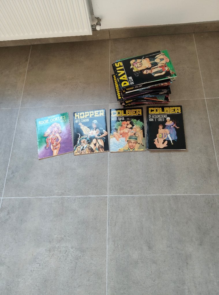 Tekenstrips  porno, Ophalen, Zo goed als nieuw
