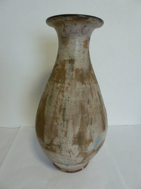 Keramiek / steengoed vaas (Bouffioulx) 50cm 5.8kg!!, Enlèvement ou Envoi