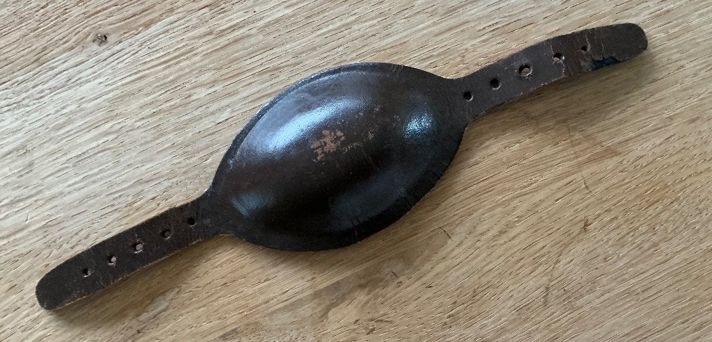 US WWII WO2 airborne, Airforce paratrooper chincup liner, Collections, Enlèvement ou Envoi