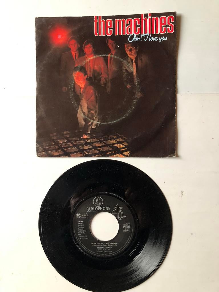 Les Machines : oh je t'aime (belpop ; 1983), Envoi, Comme neuf