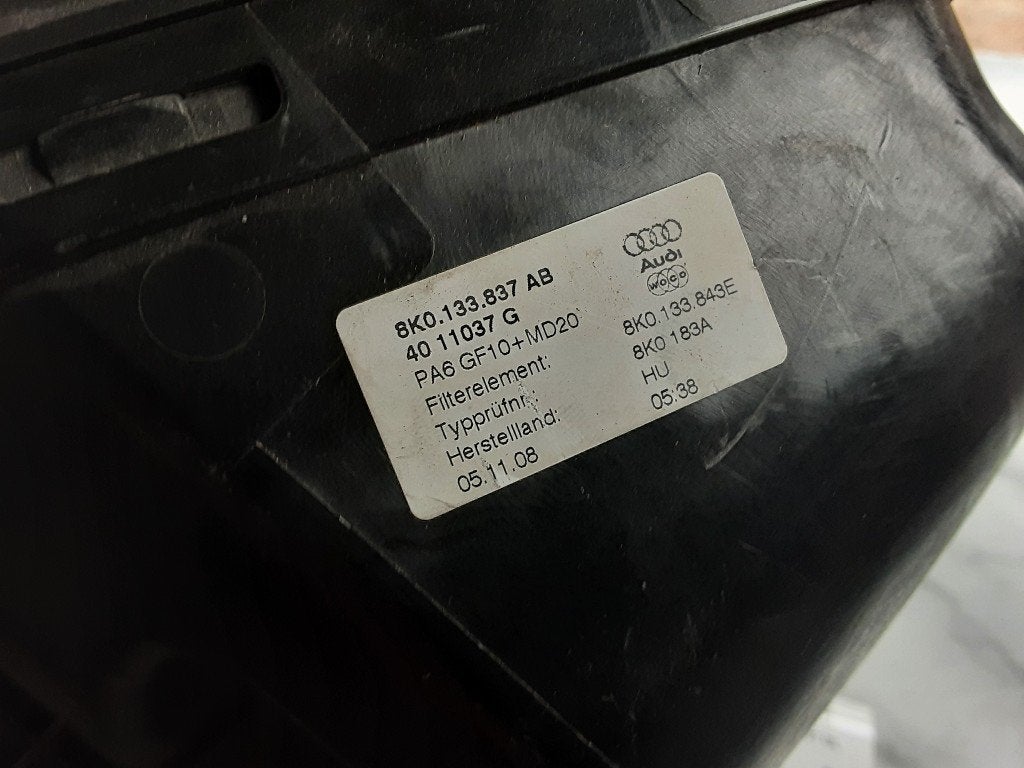 FILTRE À AIR Volkswagen Sharan (7N) (8K0133837), Volkswagen, Volkswagen AG, Utilisé, Kundenbetreuung@volkswagen.de