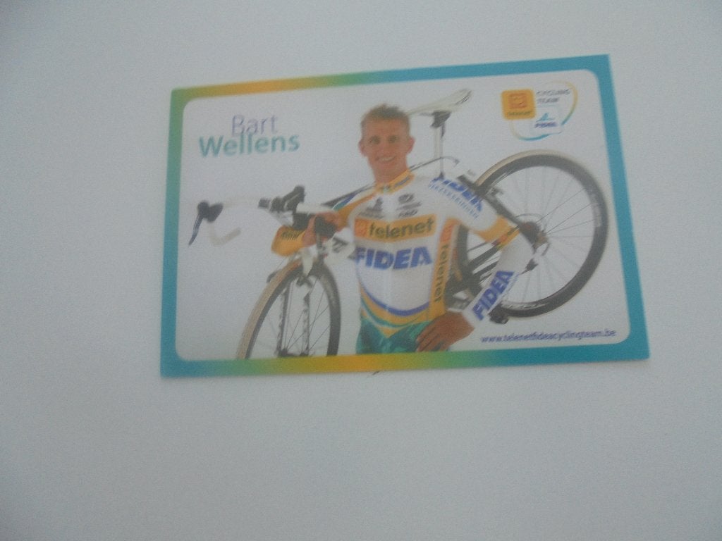 wielrenner- bart wellens, Verzenden, 1980 tot heden, Zo goed als nieuw, Foto