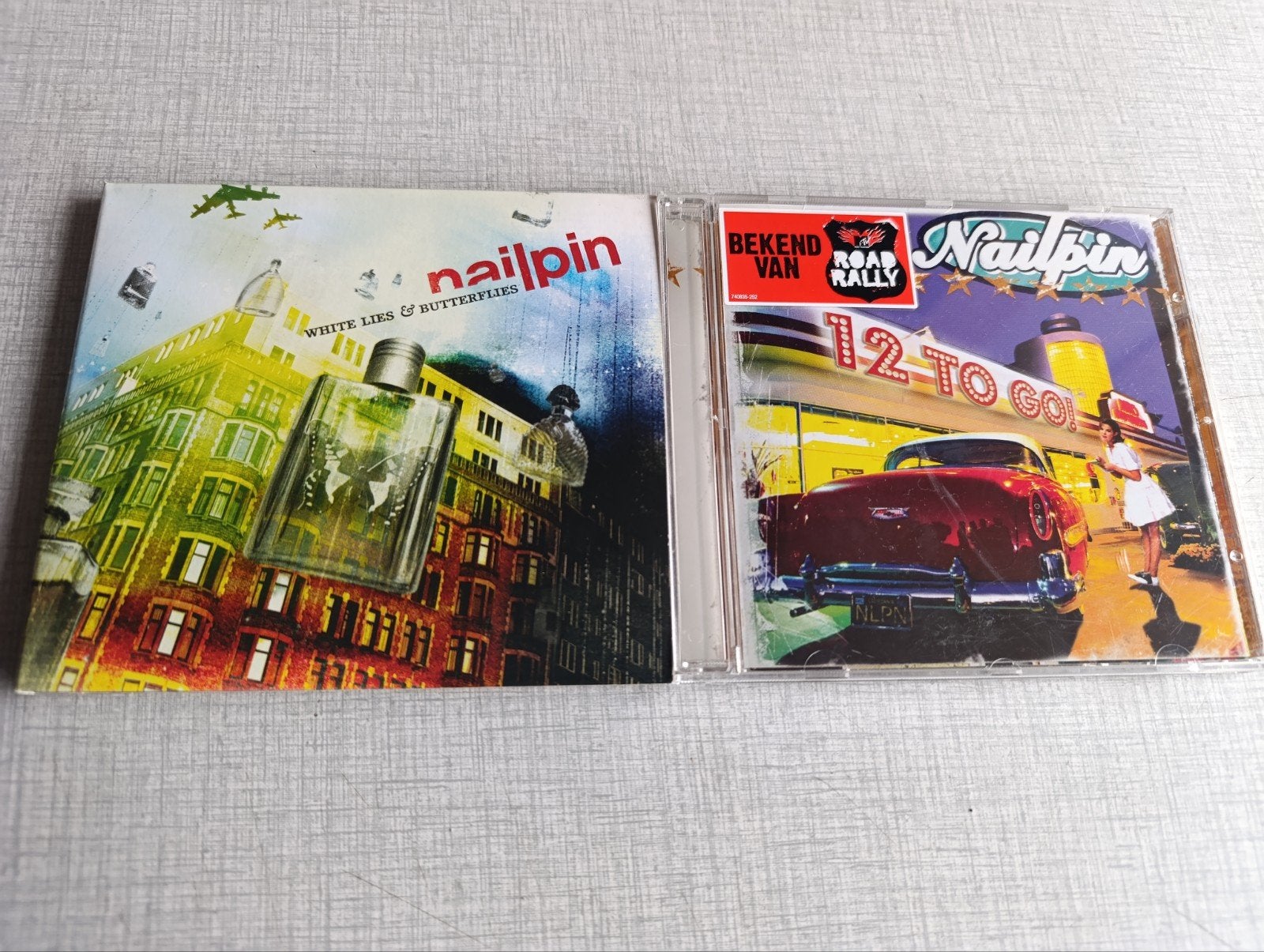 Lot de CD Nailpin, Enlèvement ou Envoi