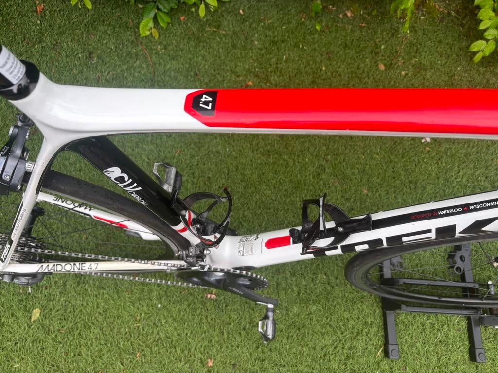 Racefiets Trek Domane Carbon Frmt 58, Fietsen en Brommers, Ophalen, Zo goed als nieuw