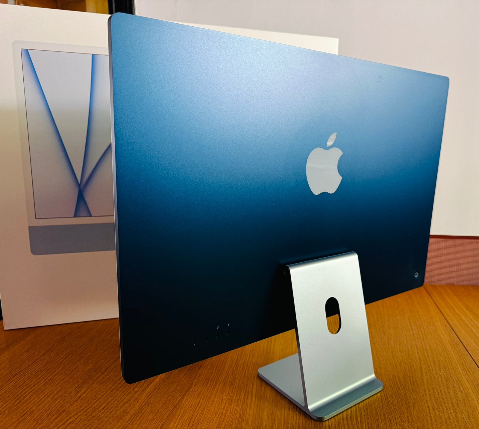 Apple iMac 24” M1 – 2021 – 8 Go – Parfait état – Complet, Informatique & Logiciels, IMac, Comme neuf, Enlèvement, 8 GB