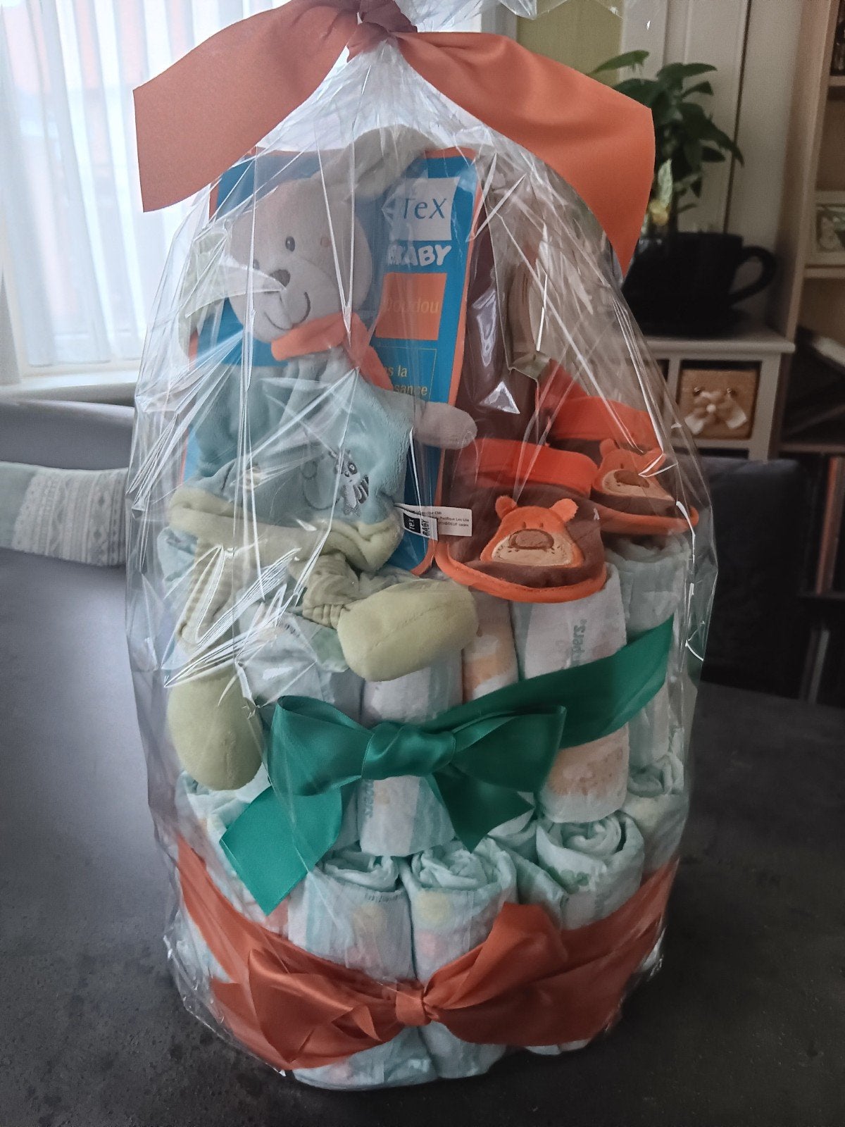Leuke pampertaart unisex, Kinderen en Baby's, Kraamcadeaus en Geboorteborden, Ophalen, Nieuw, Kraamcadeau