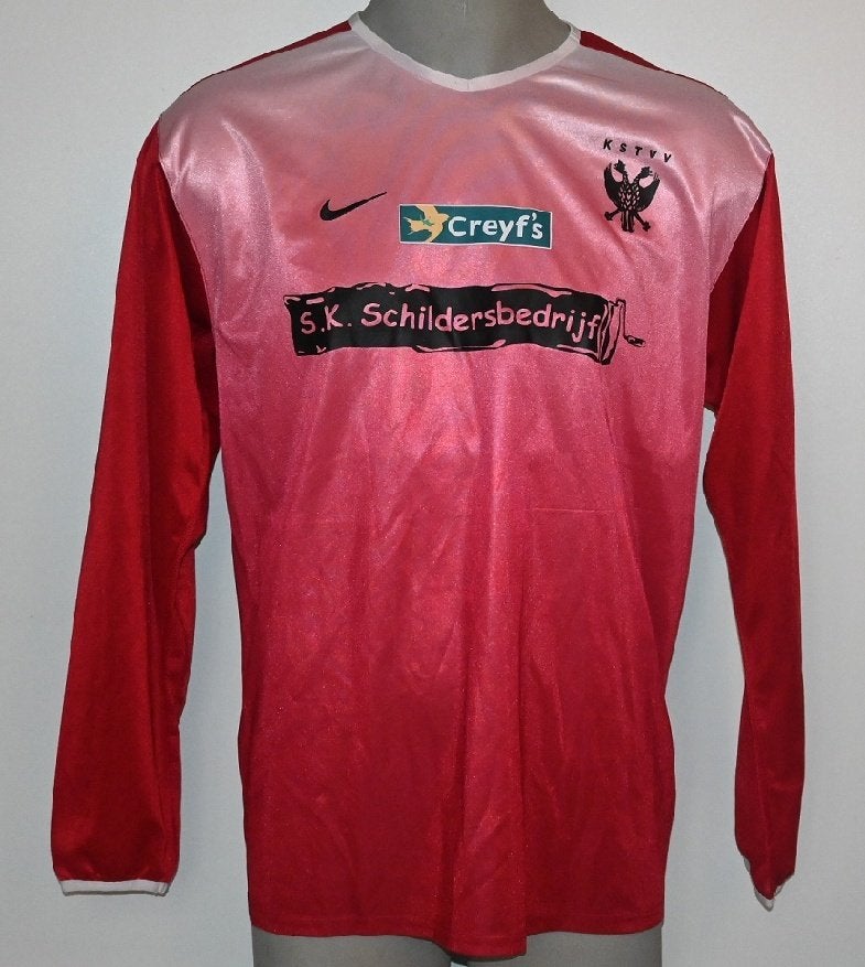 KSTVV St Truiden Nike Creyf's SK Schildersbedrijf / Maat : L, Verzenden, Zo goed als nieuw, Shirt