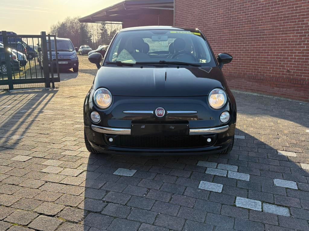 Fiat 500 1.2b bj 2013 gekeurd vvk, Auto's, Euro 5, Stof, Zwart, 4 cilinders