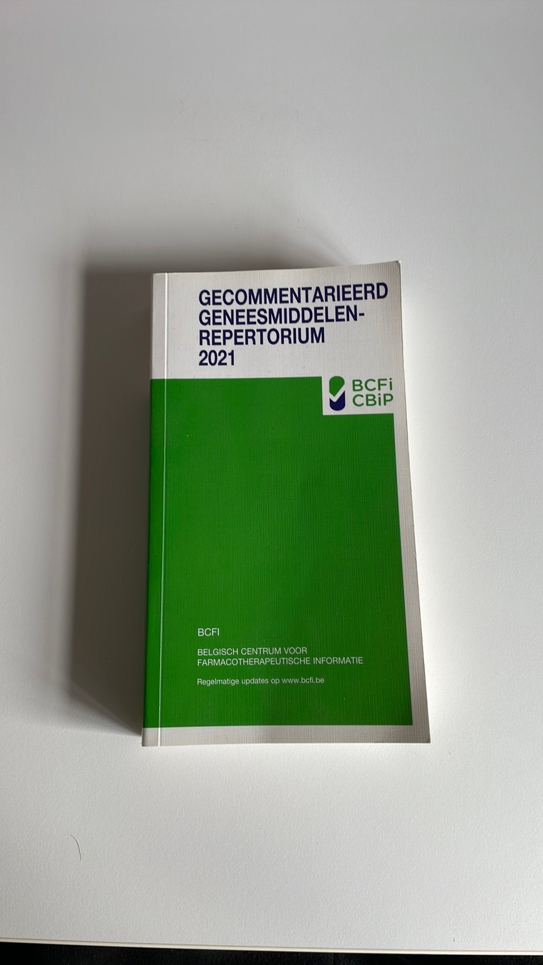 Gecommentarieerd geneesmiddelenrepertorium 2021, Boeken, Ophalen