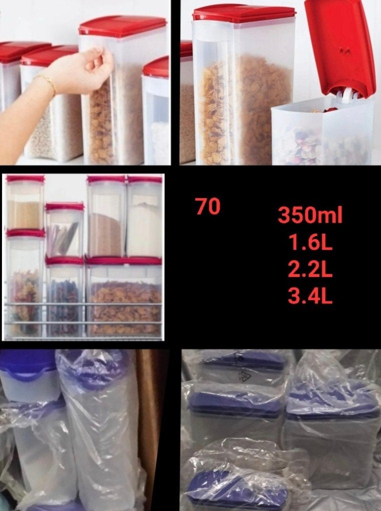 Tupperware random bewaardozen setten (zie omschrijving), Overige kleuren, Overige typen, Nieuw, Ophalen of Verzenden