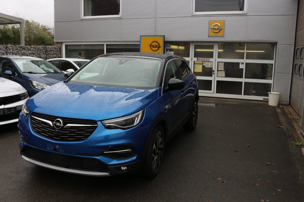 Opel Grandland Ultimate, Autos, Euro 5, Volant multifonction, Entretenue par le concessionnaire, Noir