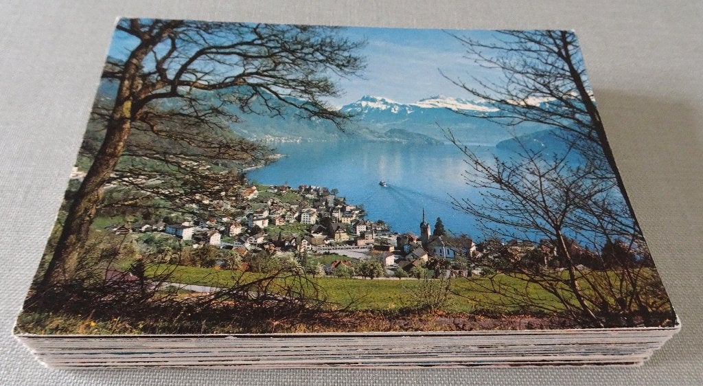 42 POSTKAARTEN VAN ZWITSERLAND (zie details hieronder), Collections, Cartes postales | Étranger, Envoi, Affranchie, Europe autre