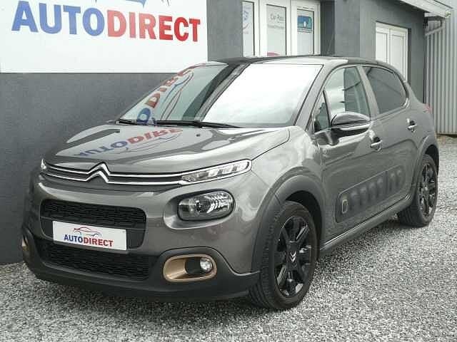Citroen C3 1.2i Shine Camera, Navi, Airco, PDC **GARANTIE 1, Argent ou Gris, Euro 6, Entreprise, Boîte manuelle