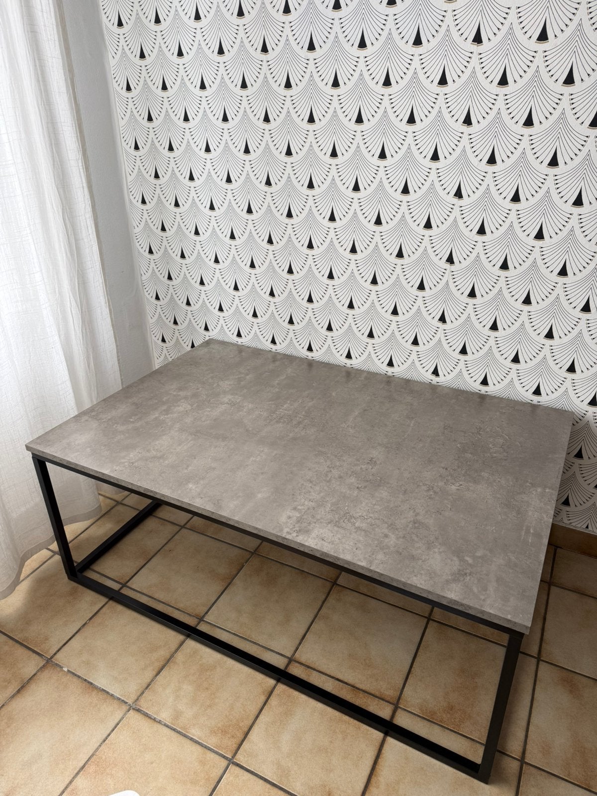 Salon tafel, Maison & Meubles, Tables | Tables de salon, 100 à 150 cm, Comme neuf, Enlèvement, 50 à 100 cm