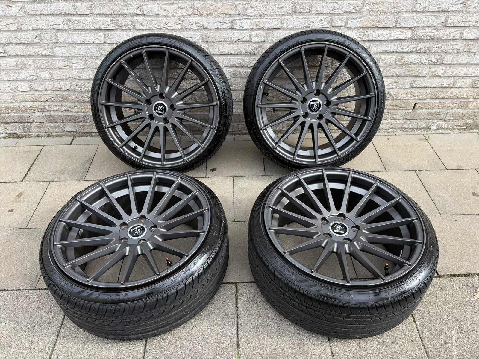 Jantes concaves de 19 pouces 5x112 avec pneus, Enlèvement, Pneu(s)