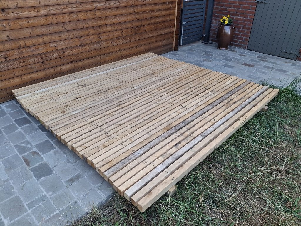 houten balken, Tuin en Terras, Ophalen, Balken