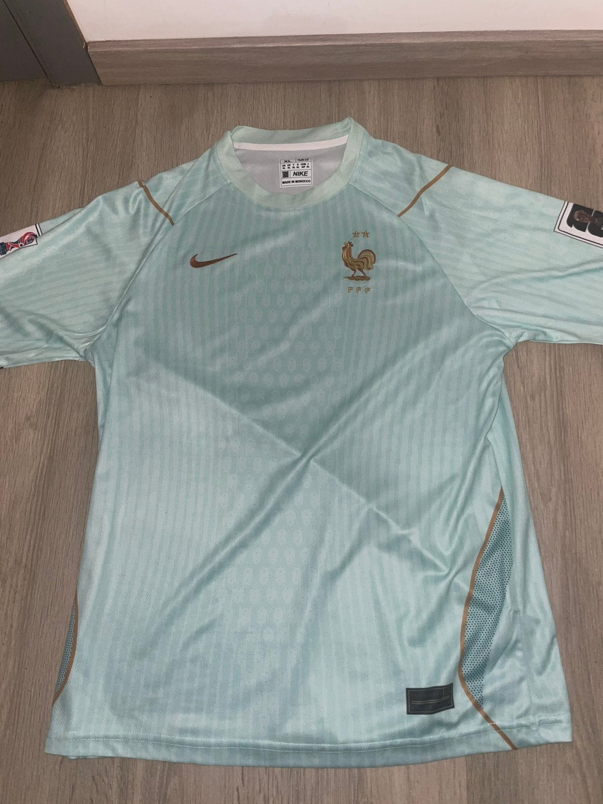 France T-shirt, Vêtements | Hommes, Vêtements de sport, Enlèvement ou Envoi, Comme neuf, Taille 48/50 (M)