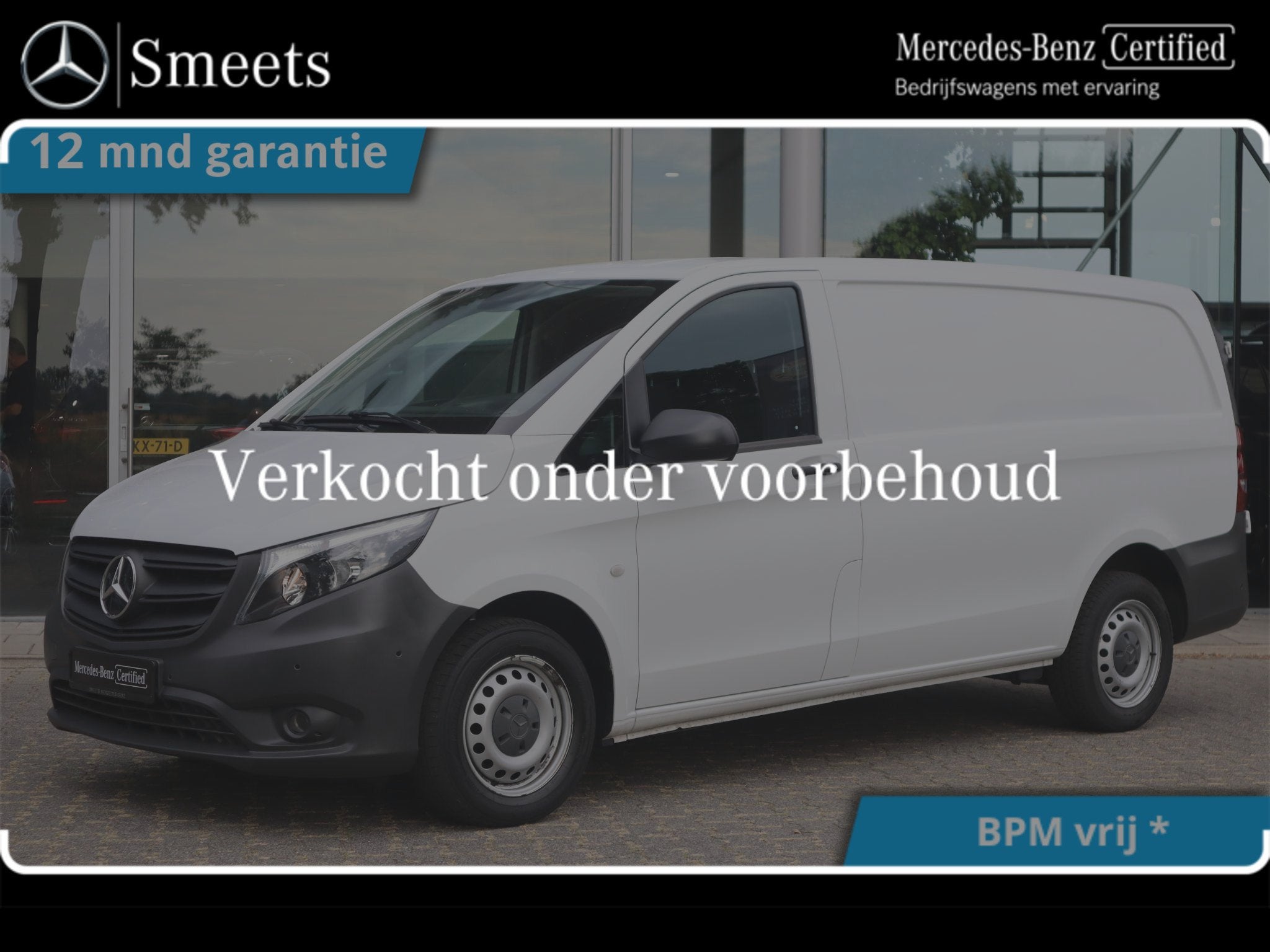 Mercedes-Benz Vito 116 CDI Lang, Automaat, 4 deurs, Euro 6, 4 cilinders