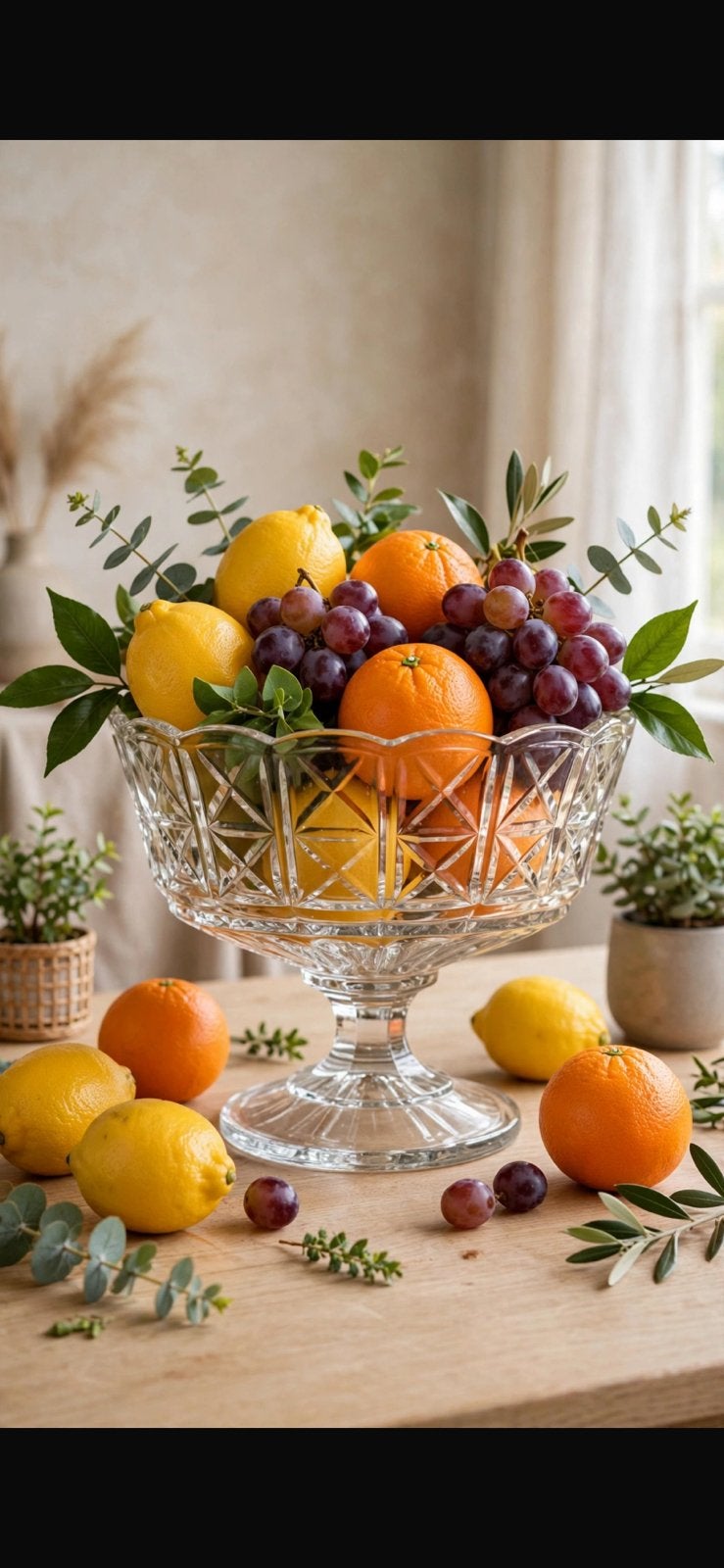 🎁 Idée cadeau  ; Coupe en Cristal vintage, Enlèvement, Comme neuf, Verre