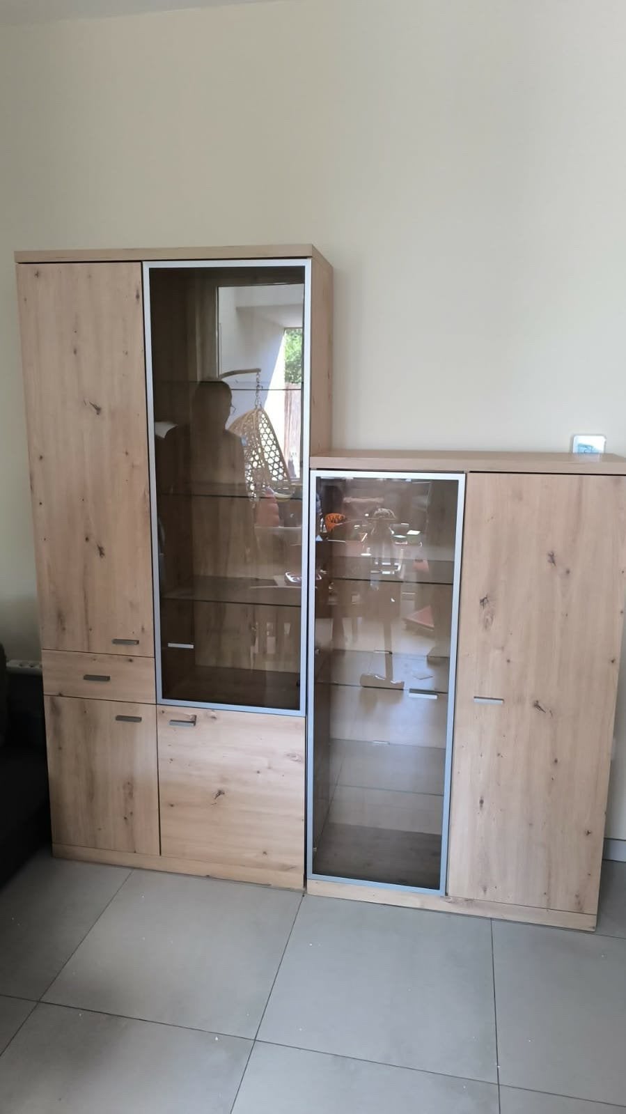 Kasten en tv kast, Ophalen, Gebruikt, 200 cm of meer, 150 tot 200 cm