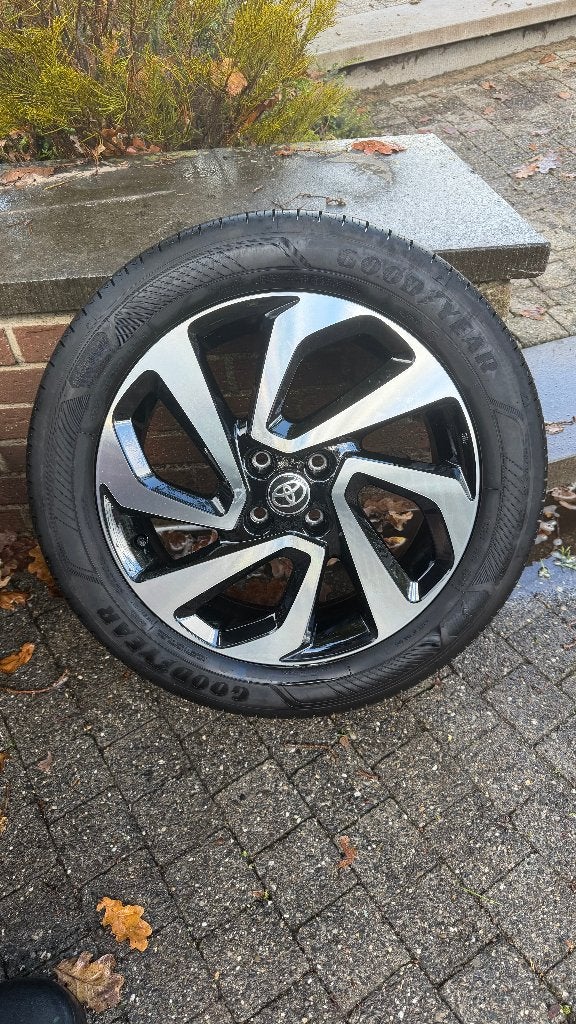 4 JANTES + PNEUX ETE TOYOTA AYGO X 2024, Ophalen, Velg(en), 175 mm, Nieuw