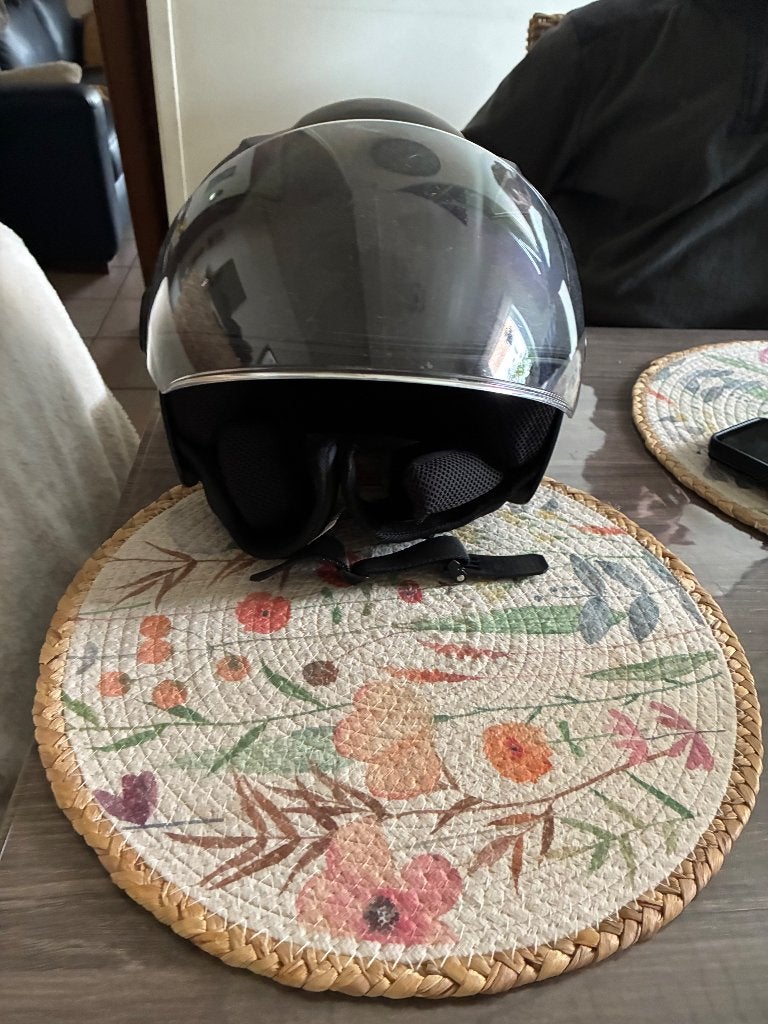 Helm Vito jet zwart, Enlèvement, S, Autres types, Femmes