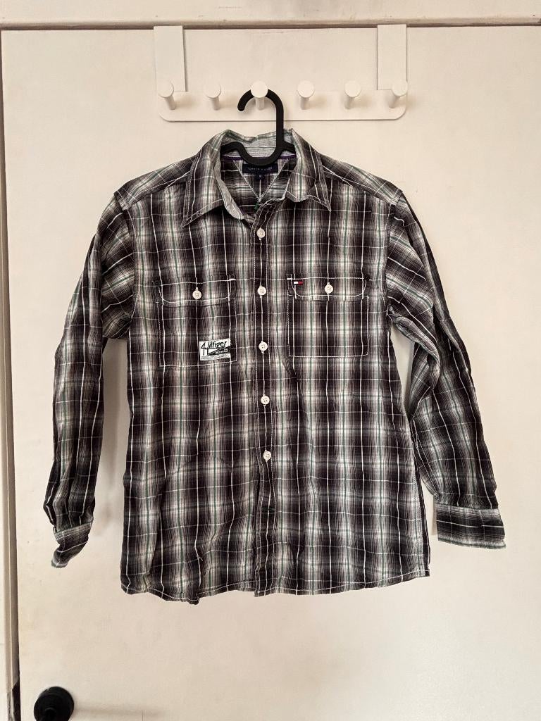 Hemdje Tommy Hilfiger, Ophalen of Verzenden, Zo goed als nieuw, Jongen, Overhemd of Blouse
